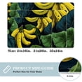 thumbnail image 2 of Banana Polyester Non-Slip Area Rug Floor Mats – Machine Washable Office Mat, 2 of 6