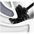 thumbnail image 5 of Perle Rare Brosse De Toilette De Salle De Bain Noir 8 X 42cm, 5 of 5
