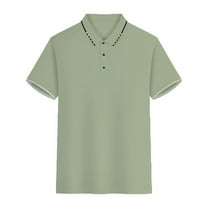 Dovford Men's Polo Shirt Short Sleeve Quick Dry Athletic Performance Shirts Pique Golf Shirt