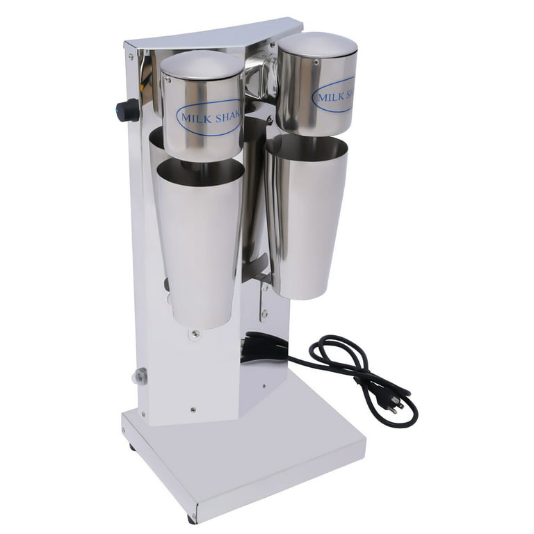 Mvckyi Double Head Milk Tea Shaker Machine/Stainless Steel Double Bubble  Tea Shaking Machine/Electric Smoothie Shaker/Automatic Cocktail