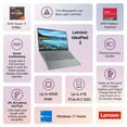 thumbnail image 2 of Lenovo IdeaPad 3 Laptop, 15.6" FHD Display, AMD Ryzen 7 5700U, 24GB RAM, 2TB SSD, Backlit KB, SD Card Reader, HDMI, Webcam, Wi-Fi 6, Windows 11 Home, Grey, 2 of 5