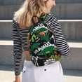 thumbnail image 7 of Balery Dinosaur Skeleton Vintage Canvas Backpack for Men and Women - Large Capacity, Durable Travel Laptop Bag for School, Work, Hiking, and Outdoor Activities, 7 of 7