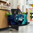 thumbnail image 6 of Wolf Large Capacity Reusable Foldable Oxford Cloth Cube Organizer Tote Bag Toy Basket, 6 of 7