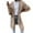 Khaki, variant on Breezora Women's Chunky Knit Long Cardigan Open Front Sweater Coat With Pockets Winter Warm Fashion Black
