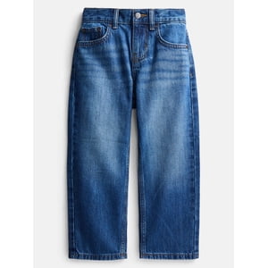 Wonder Nation Boys Relaxed Straight Leg Denim Jeans