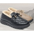 thumbnail image 7 of Women's Winter Plush Home Shoes - Soft, Comfortable Flat - Bottomed Slippers with Warm Insulation, 7 of 7