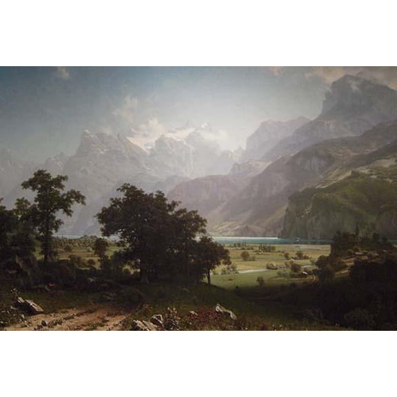 Lake Lucerne-Fine art canvas print (20" x 30")