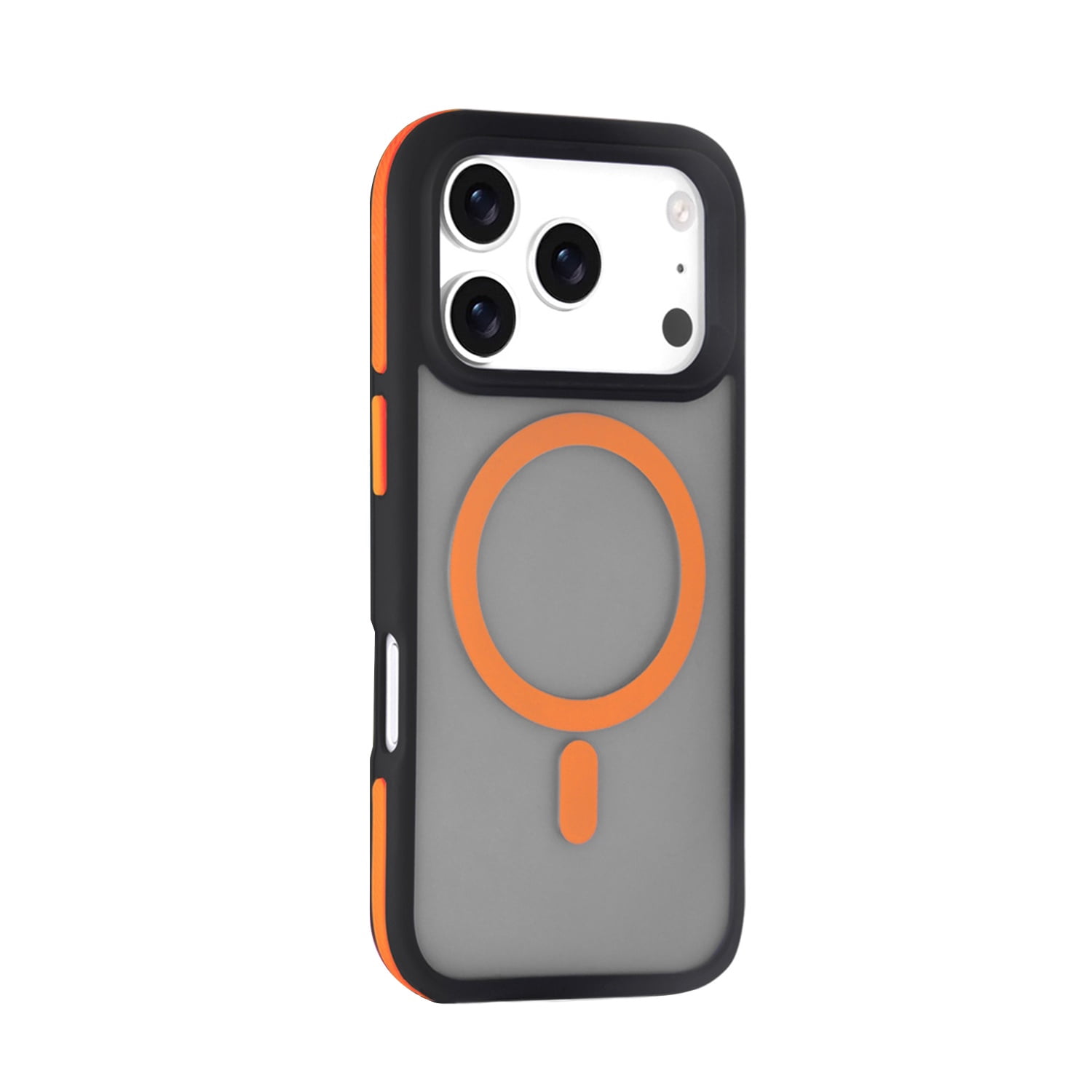 Slim Polarized Bumper Case with Built-In MagSafe for iPhone 17 Pro - Orange