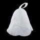 thumbnail image 5 of Gorro de fieltro para ducha, sauna y baño, anti-calor, talla única, estilo ruso blanco, 5 of 8