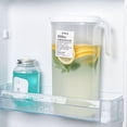 thumbnail image 3 of Water Pitcher, Leakproof Lid Fridge Door Water Pitcher  for Office, 3 of 7