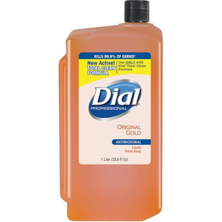Dial, DIA84019, Original Gold Antimicrobial Soap Refill, 1 Each, Orange