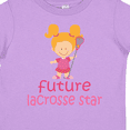 thumbnail image 4 of Inktastic Future Lacrosse Star Girl Girls Toddler T-Shirt, 4 of 5