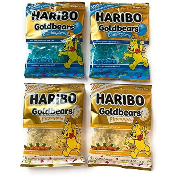 Mach Gold Bears 100Th Anniversary Edition Limited Gummy Candy New