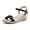 A-Black, variant on Sandals for Women 2026 Comfortable Wedge Platform Braided Espadrilles Ankle Strap Open Toe Heels Beach Slip on Summer Shoes C-Yellow Size 9