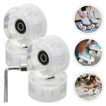WHAMVOX Light up Roller Skate Wheels for Skates New Skateboarders