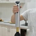 thumbnail image 3 of Gymax Electric Wine Opener Cordless Bottle Corkscrew Opener with Foil Cutter LED light, 3 of 7