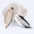 thumbnail image 4 of Meidiya Elegant Shining Rhinestone Crystal Banana Clip Hair Clincher Rounded Edges Hair Comb Fish Shape Grips Clamp Headwear for Women, 4 of 7