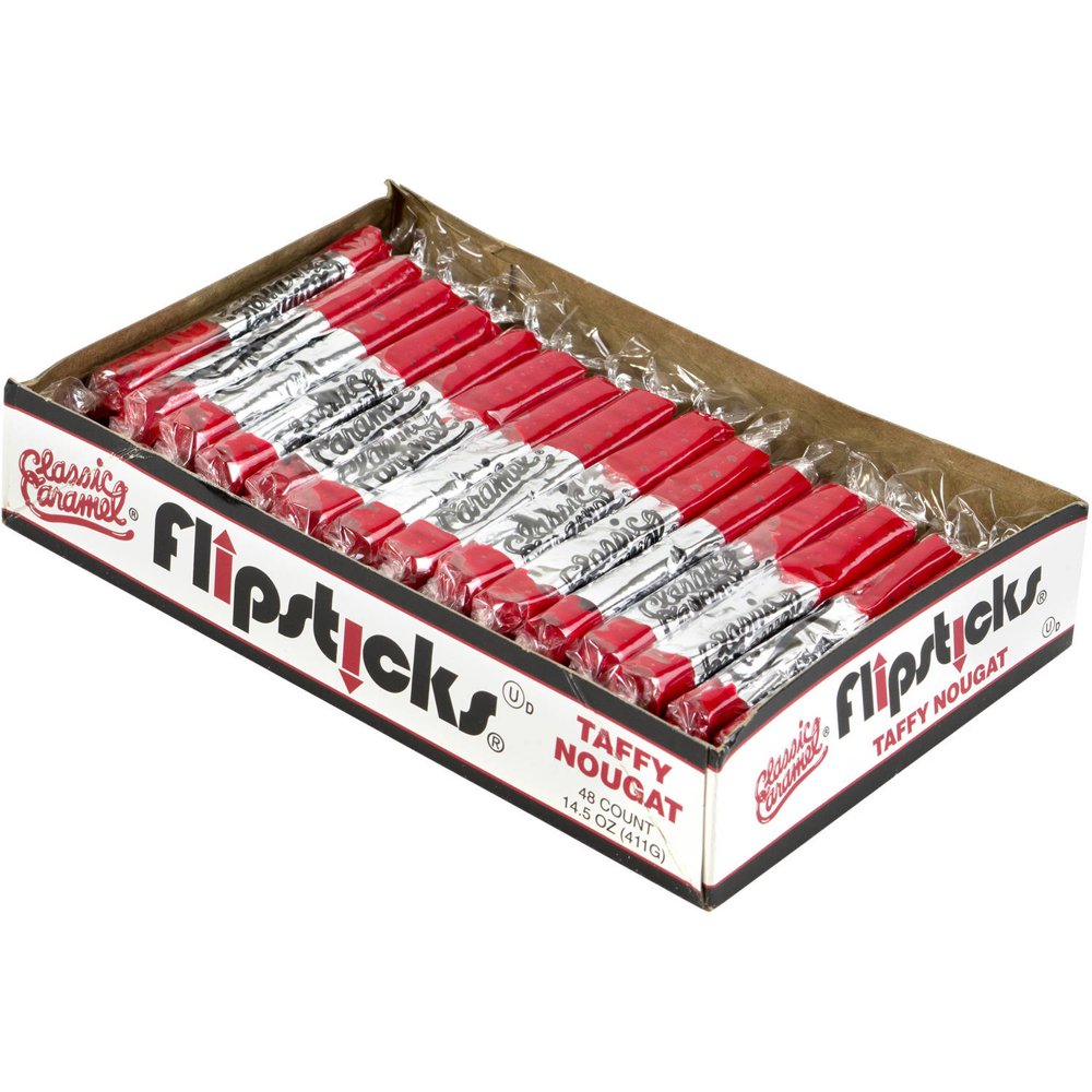 Flipsticks Cherry Taffy Nougat, 48 count, 14.5 oz