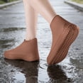 thumbnail image 4 of Couvre-chaussures en Latex Imperméables Équipement de Protection pour Camping en Plein Air Randonnée Marche Cyclisme Activités, 4 of 8
