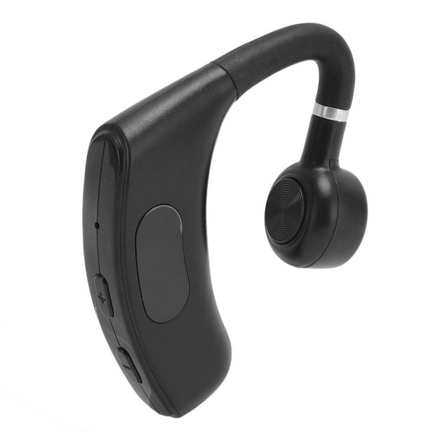 Auriculares de un Solo Oído, Inalámbrico auricular Con Cancelación de Ruido Con Pantalla Digital Y Micrófono Giratorio de 180 Grados, Para Conducir, Oficina, Negocios