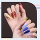 thumbnail image 5 of Kit de esmaltes de uñas en gel GAOY, 42 unidades, purpurina negra, marrón y roja, 5 of 6