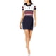 thumbnail image 1 of Maison Jules Vestido de suéter a rayas para mujer, azul, XX-Large, 1 of 2