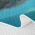 thumbnail image 5 of Erosebridal Coastal Otter Quilt King, Ocean Animal King Coverlet Set, Reversible 3pcs, 1 Bedspread and 2 Pillowcases, 5 of 7