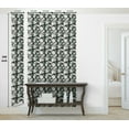 thumbnail image 5 of Ambesonne Dark Floral Peel & Stick Wallpaper for Home, Romantic Roses Leafy, 13"x100", Laurel Green Black and White, 5 of 5