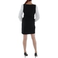 thumbnail image 2 of DKNY Womens Petites Mixed Media Mini Mini Dress, 2 of 2