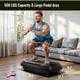 thumbnail image 5 of FLYBIRD 4D Vibration Plate: Triple Motors, 500lb Capacity - For Bone Strength & Lymphatic Drainage, 5 of 9