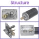 thumbnail image 5 of CHANCS Motor de Engranaje de Tornillo 12V 260RPM Engranaje Reversible Motor de Engranaje de Eje de 8mm para Abridor de Ventanas, Monitor Automático, 5 of 7