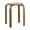 Honey, variant on Lipstore Solid Wood Round Stool, Stackable Stool, Modern and Practical, Wooden Stool for Walnut