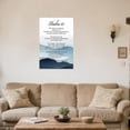 thumbnail image 3 of ZHONGYUTONG Christian Wall Art Mountains Canvas Prints Psalm 23 Scripture Pictures Bible Verses Inspirational Artwork for Home Office Decor Framed (20.00" x 30.00"), 3 of 5