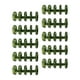 thumbnail image 2 of 10x 5 anillos para encuadernación de hojas sueltas Cola anillos de libros 5 agujeros verde oscuro, 2 of 8