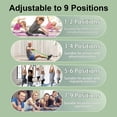 thumbnail image 4 of TFixol Foldable Adjustable Yoga Stretch Board for Calf Muscle Relaxation and Recovery, Purple, 4 of 7