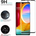 thumbnail image 2 of [2 Pack] Full Coverage Tempered Glass Screen Protector for LG Velvet 5G/LG G9, Easy to Install, [3D Curved] [HD Anti-Scratch ] [No-Bubble ] Screen Protector Compatible LG Velvet 5G/LG G9, 2 of 7