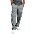 thumbnail image 3 of Men‘s  Cargo Sweat Fleece Pants.Size M-3XL, 3 of 6