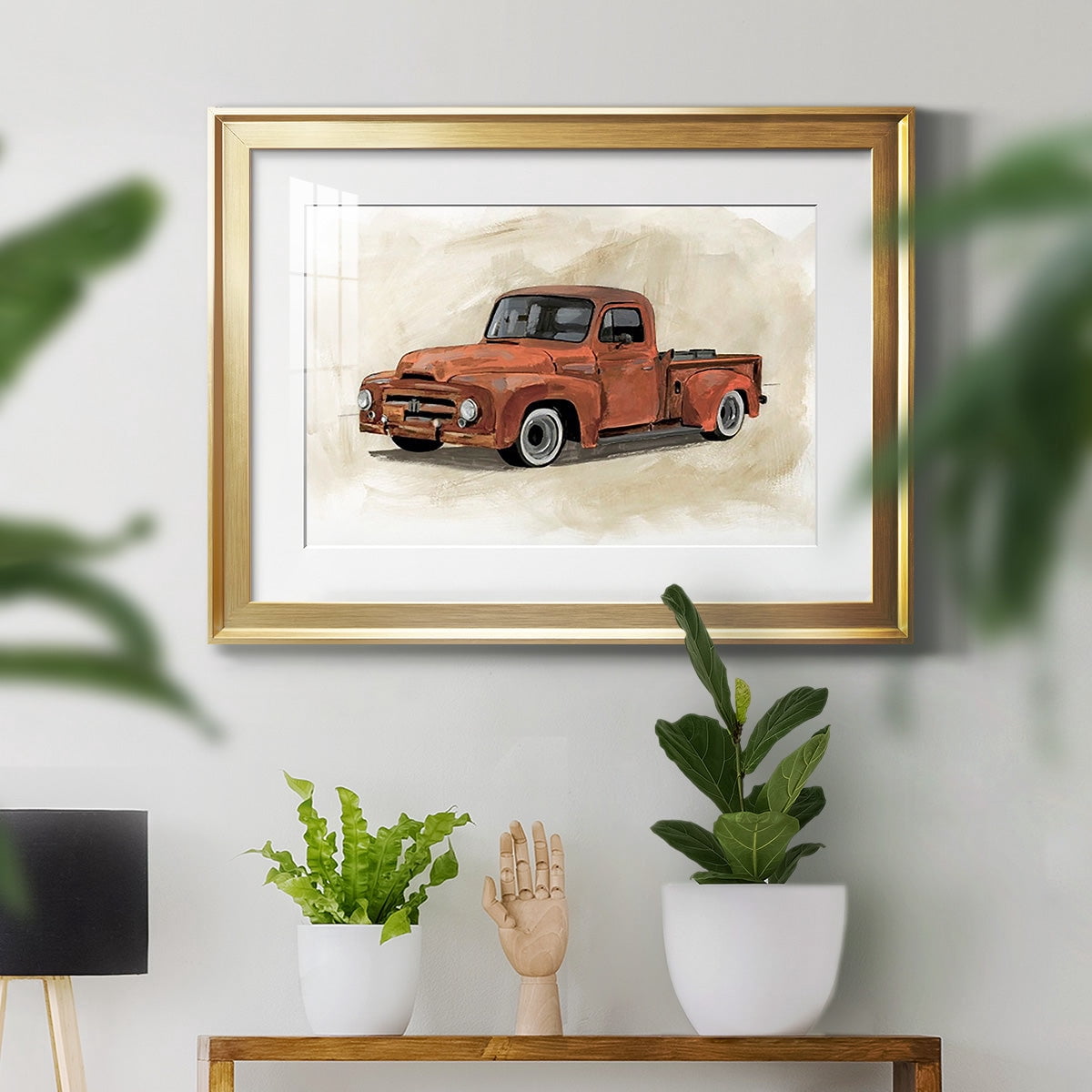 Pickup IV Premium Framed Print - Ready to Hang