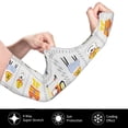 thumbnail image 3 of Gaeub Construction Equipments Worker Cooling Sleeves for Men, Arm Sleeves, UV Sun Protection Sleeve to Cover with Silicone Anti-Slip, 3 of 8