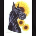 thumbnail image 3 of CafePress - C Blk Sunflower Dark T Shirt - Men's Classic Graphic Cotton T-Shirt, 3 of 4
