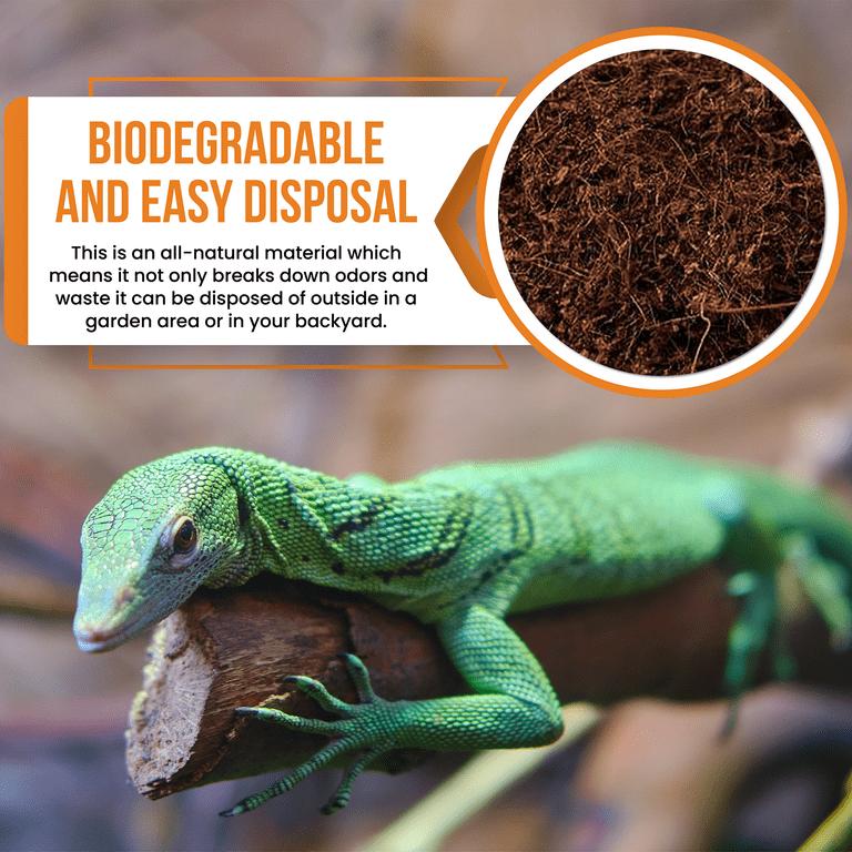 Coconut fiber substrate hot sale for bearded dragons