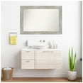 thumbnail image 4 of Amanti Art Custom Framed Wall and Bathroom Mirror (30 x 44 in.), Dove Greywash Frame, 4 of 7