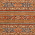 thumbnail image 1 of Ahgly Company Indoor Square Abstract Red Abstract Area Rugs, 4' Square, 1 of 6