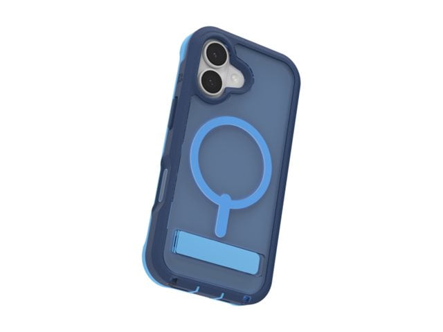 ZAGG Rainier Snap - Back cover for cell phone - rugged - MagSafe compatibility - cobalt horizon - for Apple iPhone 17