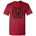 thumbnail image 2 of Straight Outta Phoenix T-Shirt - 2X-Large - Cardinal Red, 2 of 6