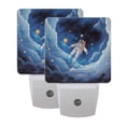 thumbnail image 7 of Astronaut Plant Cloud Night Light 2 Pack LED Nightlight Plug into Wall Dusk to Dawn Sensor Soft White, 7 of 7
