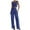 AA-Blue, variant on QATAINLAV Women's Button Waistcoat and Casual Wide Leg Dress Pants 2 Piece Sets Solid Dressy Crop Vest Business Outfits Workwear Khaki XL