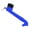 Blue, variant on Jeffers Equine 2-in-1 Horse Head Hoof Pick with Cleaning Brush, Durable Hoof Cleaner Tool for Horses, Stiff Bristle Grooming Brush, Equine Stable Tack for Daily Hoof Care and Dirt Removal - Blue