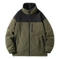 thumbnail image 2 of Men's Jacket Winter Warm Soft Comfortable Lightweight Outdoor Casual Coat for Cold Weather, 2 of 9