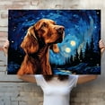 thumbnail image 4 of Wirehaired Vizsla Canvas Unframed Colofull Inspired bedroom decor - Dog Pet Family Animal Friend Peace Oil Painting Art Print Canvas Wall Décor, 4 of 4